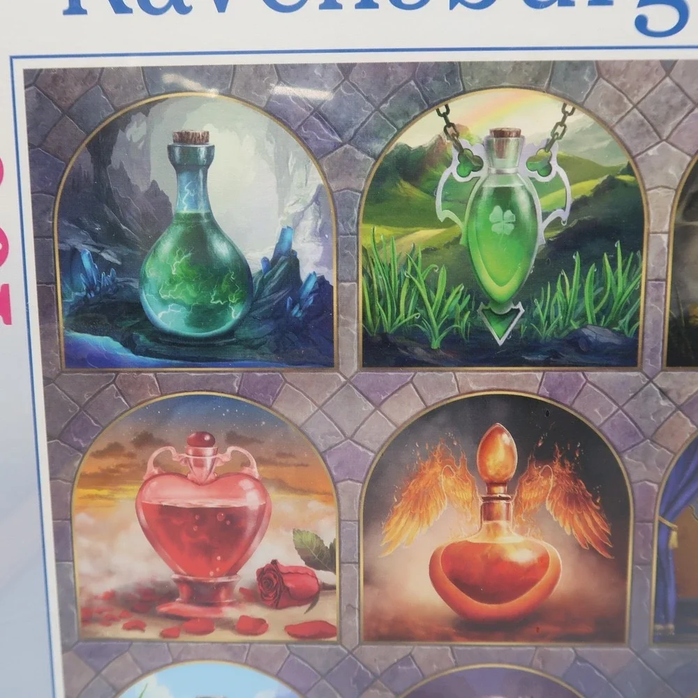 Ravensburger Jigsaw Puzzle MAGICAL‎ POTIONS -1000 Pieces 12+ Poisons Potions